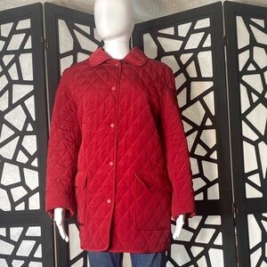 Braetan Women's Quilted Red Puffer Jacket